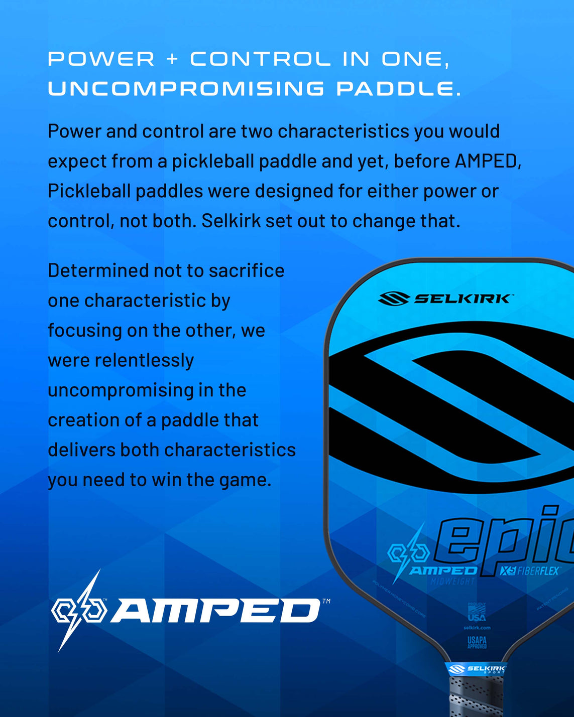 AMPED Epic Lightweight